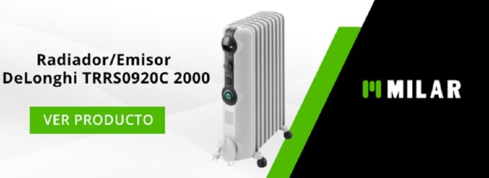 Radiador/Emisor DeLonghi TRRS0920C 2000