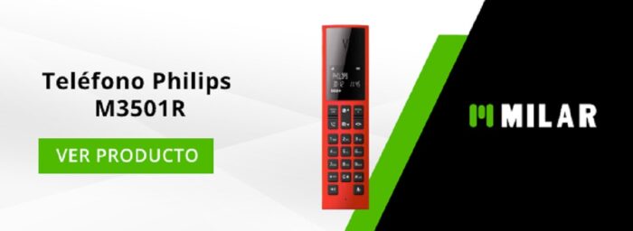 Teléfono Philips M3501R