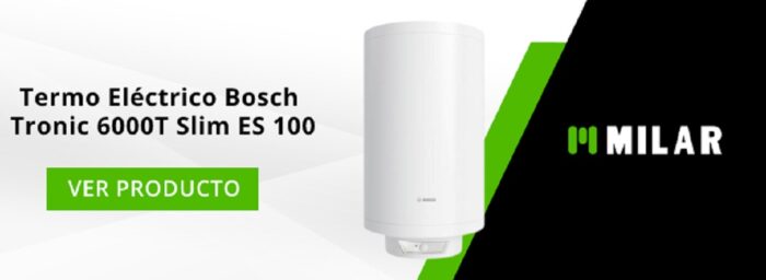 Termo Eléctrico Bosch Tronic 6000T Slim ES 100