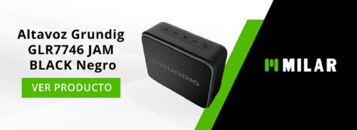Altavoz Grundig GLR7746 JAM BLACK Negro
