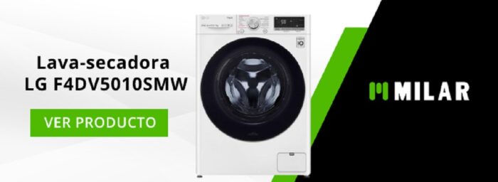 Lava-secadora LG F4DV5010SMW