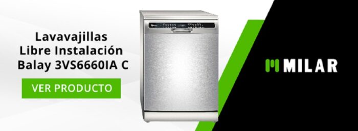 Lavavajillas Libre Instalación Balay 3VS6660IA C