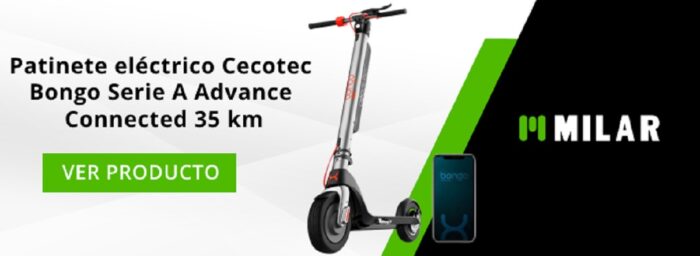Patinete eléctrico Cecotec Bongo Serie A Advance Connected 35 km