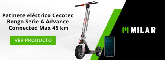 Patinete eléctrico Cecotec Bongo Serie A Advance Connected Max 45 km