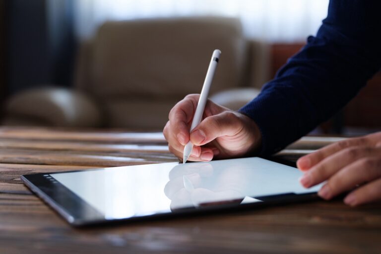 tablets con lápiz