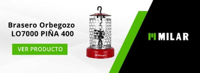 Brasero Orbegozo LO7000 PIÑA 400