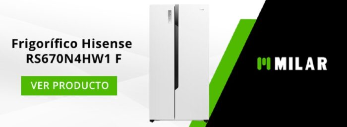 Frigorífico Hisense RS670N4HW1 F