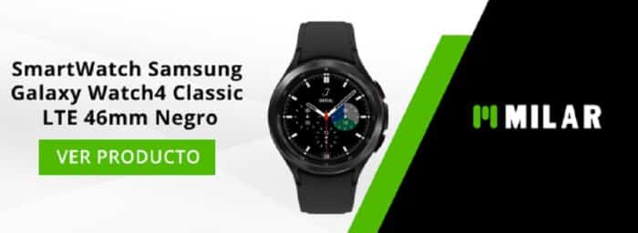 SmartWatch Samsung Galaxy Watch4 Classic LTE 46mm Negro