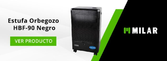 Estufa Orbegozo HBF-90 Negro