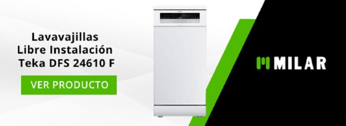 Lavavajillas Libre Instalación Teka DFS 24610 F