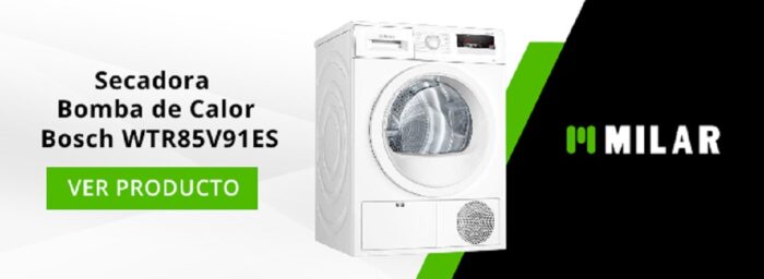 Secadora Bomba de Calor Bosch WTR85V91ES