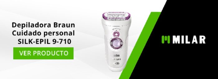 Depiladora Braun Cuidado personal SILK-EPIL 9-710