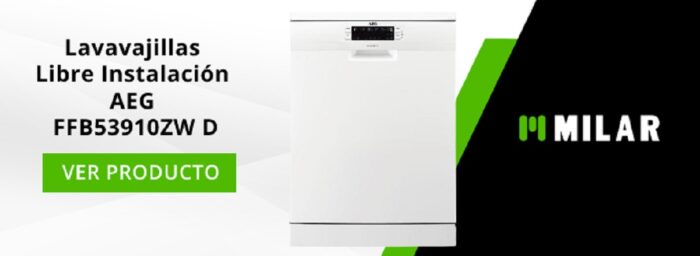 Lavavajillas Libre Instalación AEG FFB53910ZW D