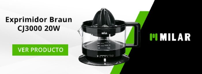 Exprimidor Braun CJ3000 20W 
