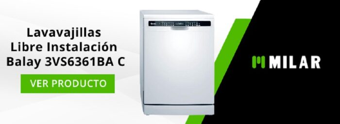 Lavavajillas Libre Instalación Balay 3VS6361BA C