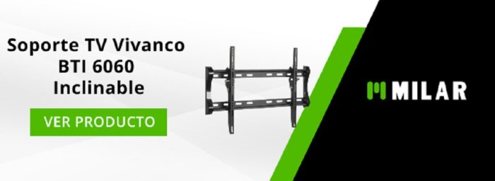 Soporte TV Vivanco BTI 6060 Inclinable