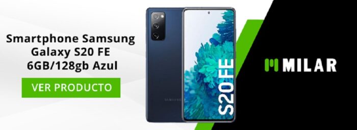Smartphone Samsung Galaxy S20 FE 6GB/128gb Azul