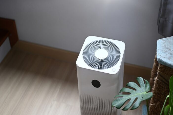 ventilador con agua