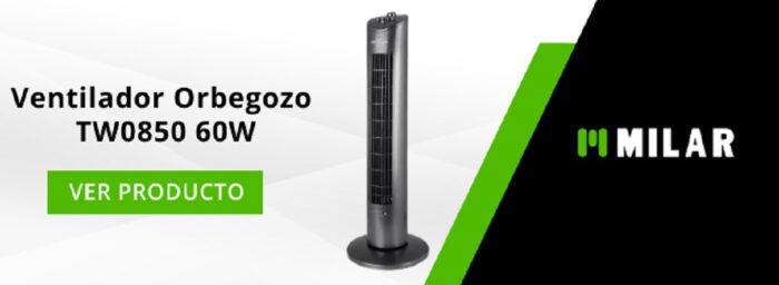 Ventilador Orbegozo TW0850 60W