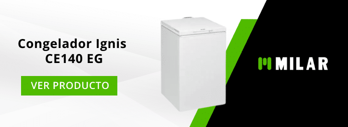 arcón Ignis 133 litros de capacidad