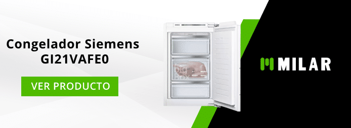 Congelador Siemens GI21VAFE0 de 96 litros de capacidad