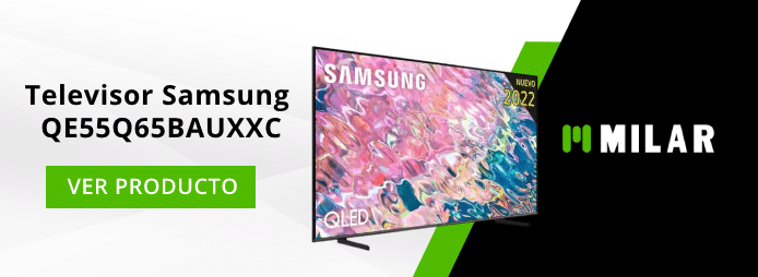 tv samsung tecnología qled 55"