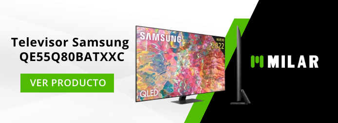 tv qled samsung 55" mejor precio