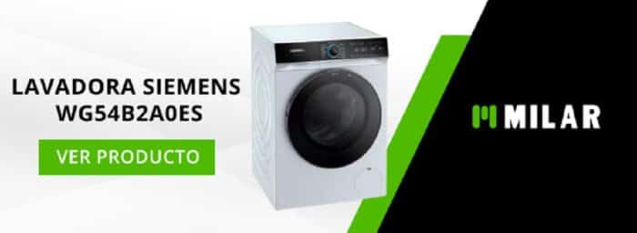 lavadora siemens WG54B2A0ES