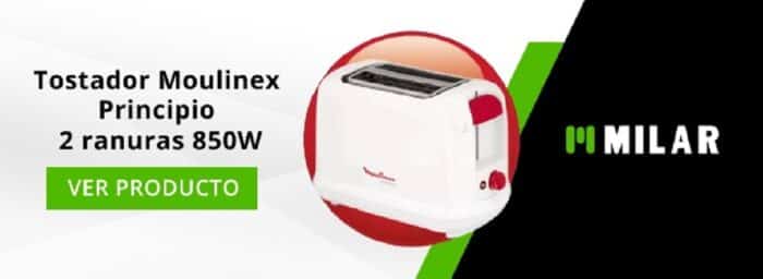 Tostador Moulinex Principio 2 ranuras 850W