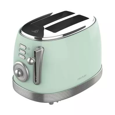 Tostador Cecotec TOAST&TASTE 800 VINTAGE LIGHT GREEN