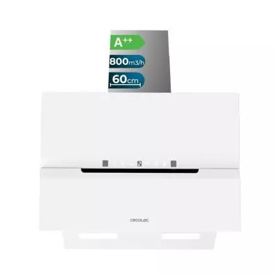 Campana Cecotec BOLERO FLUX DT 608010 GLASS WHITE