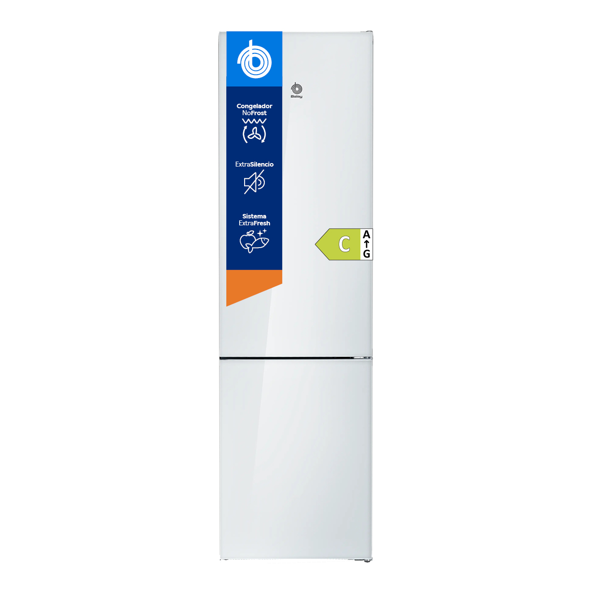 Frigorífico combi Balay 3KFC869BI