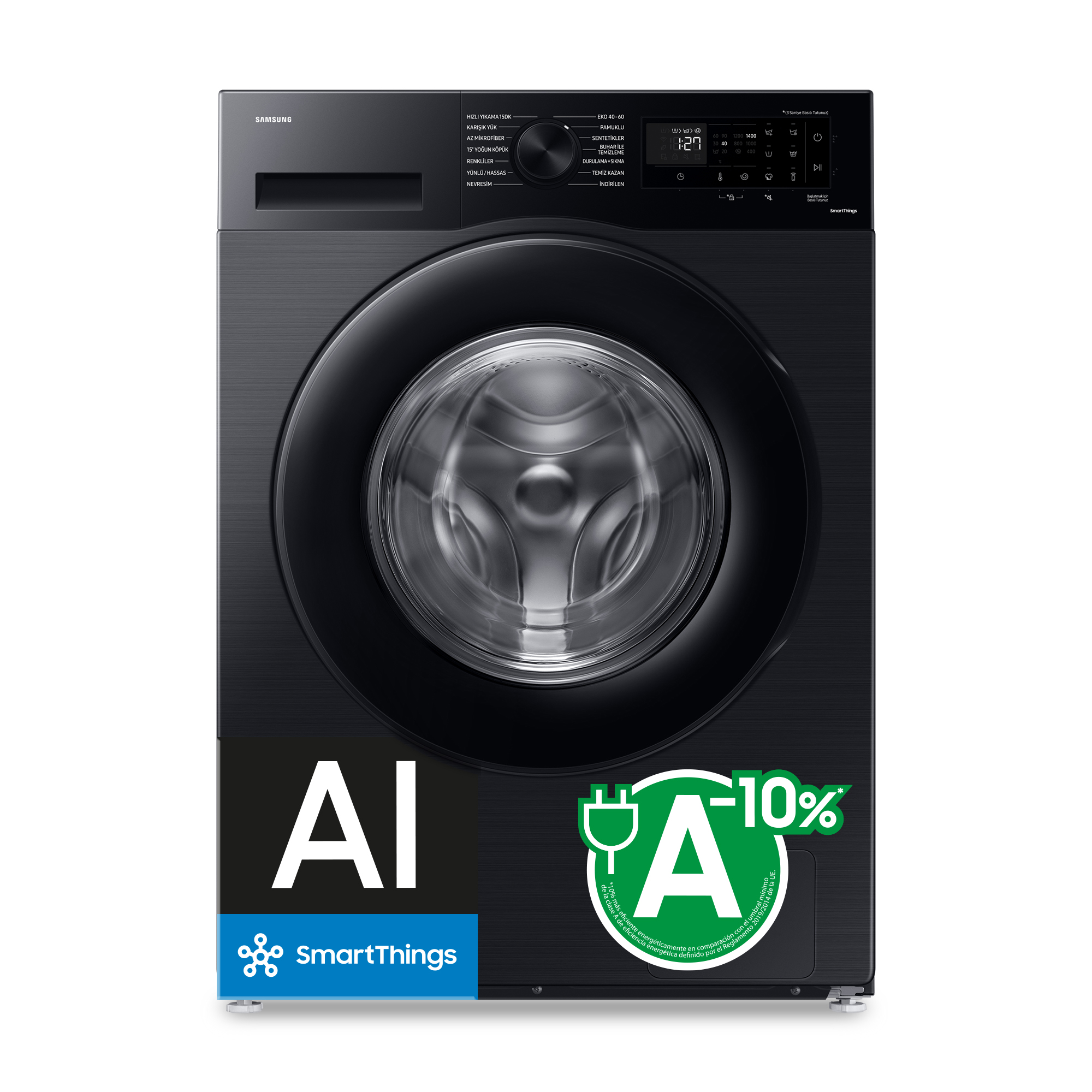 Lavadora carga frontal Samsung WW90CGC04DABEC