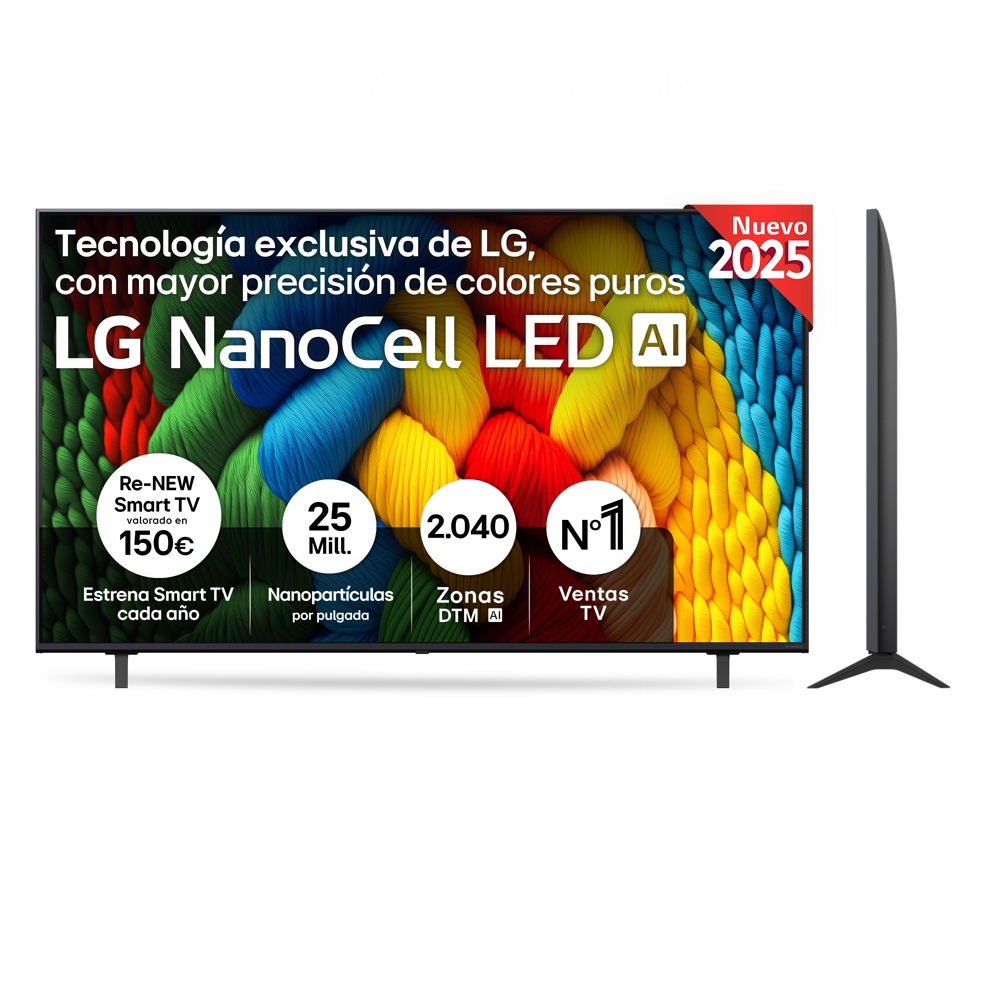 Televisor Lg 65NANO80A6B
