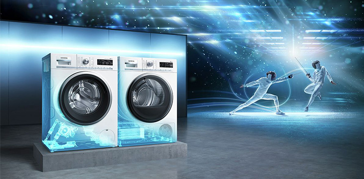 Secadora y lavadora conectadas al futuro