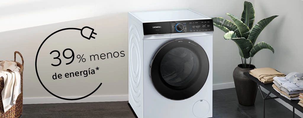 Secadora y lavadora conectadas al futuro