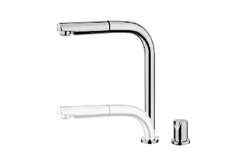 Un grifo extensible que puedes colocar a la altura que prefieras en cada momento.