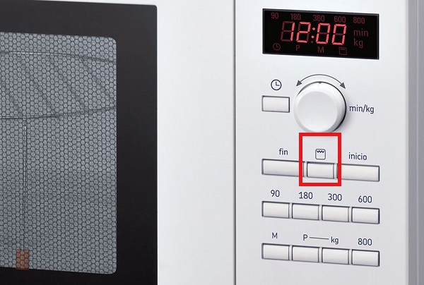 Microondas con grill simultáneo